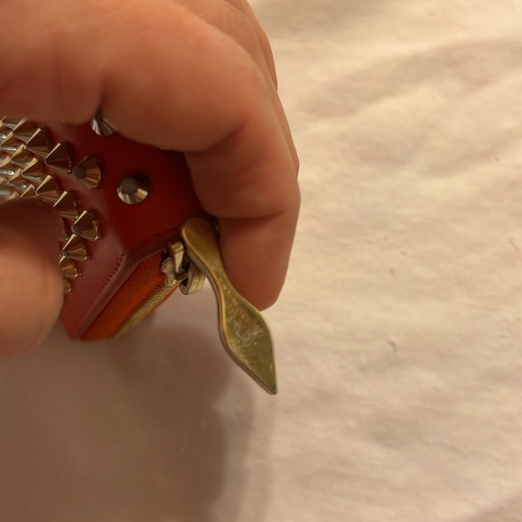 Christian Louboutin Panettone Wallet Calf P/spikes - Picture 5 of 15